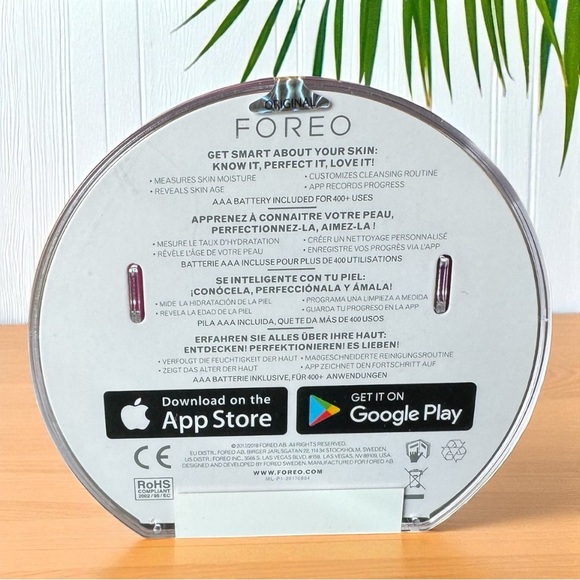 FOREO LUNA fofo Smart Facial Cleansing Brush – Purple – New in Box - Picture 3 of 6